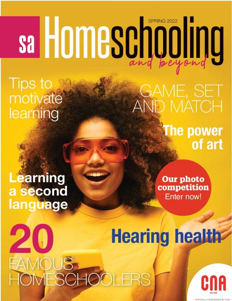 cover of sa homeschooling & beyond magazine on homeschooling in south africa