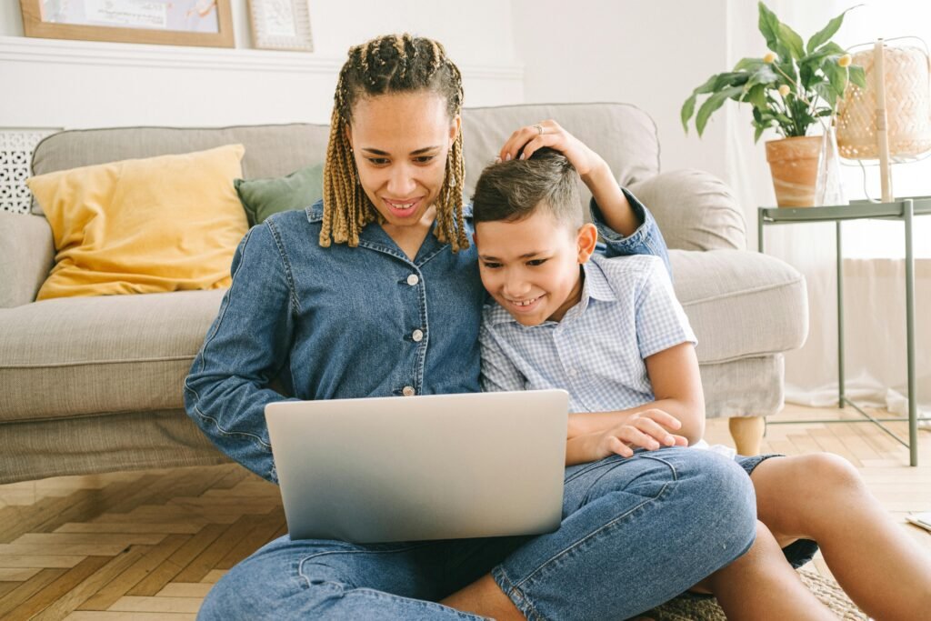  A child enjoying a flexible learning schedule, one of the advantages of home education